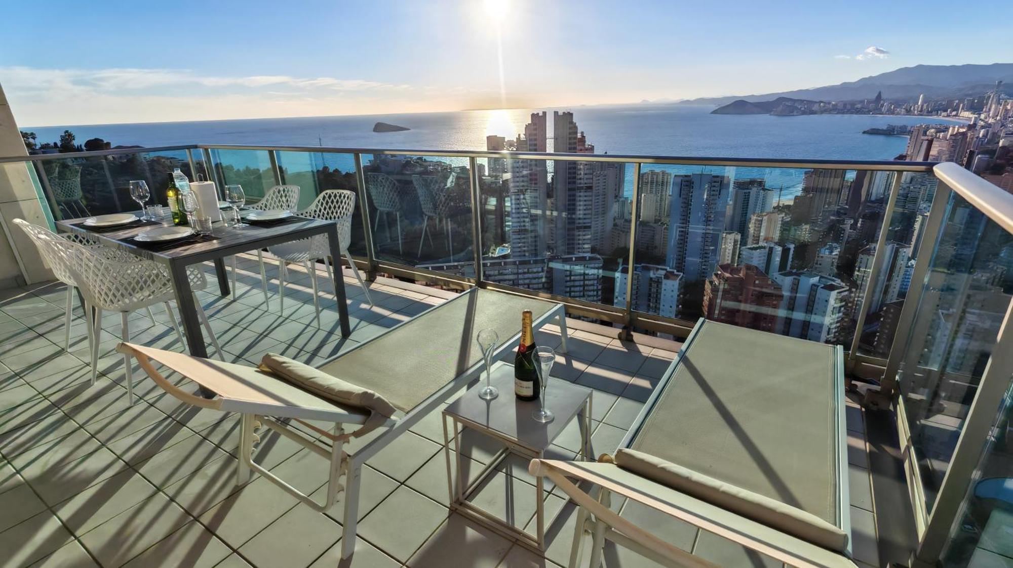 貝尼多姆Skyline Floor 28 Sea Views公寓 外观 照片