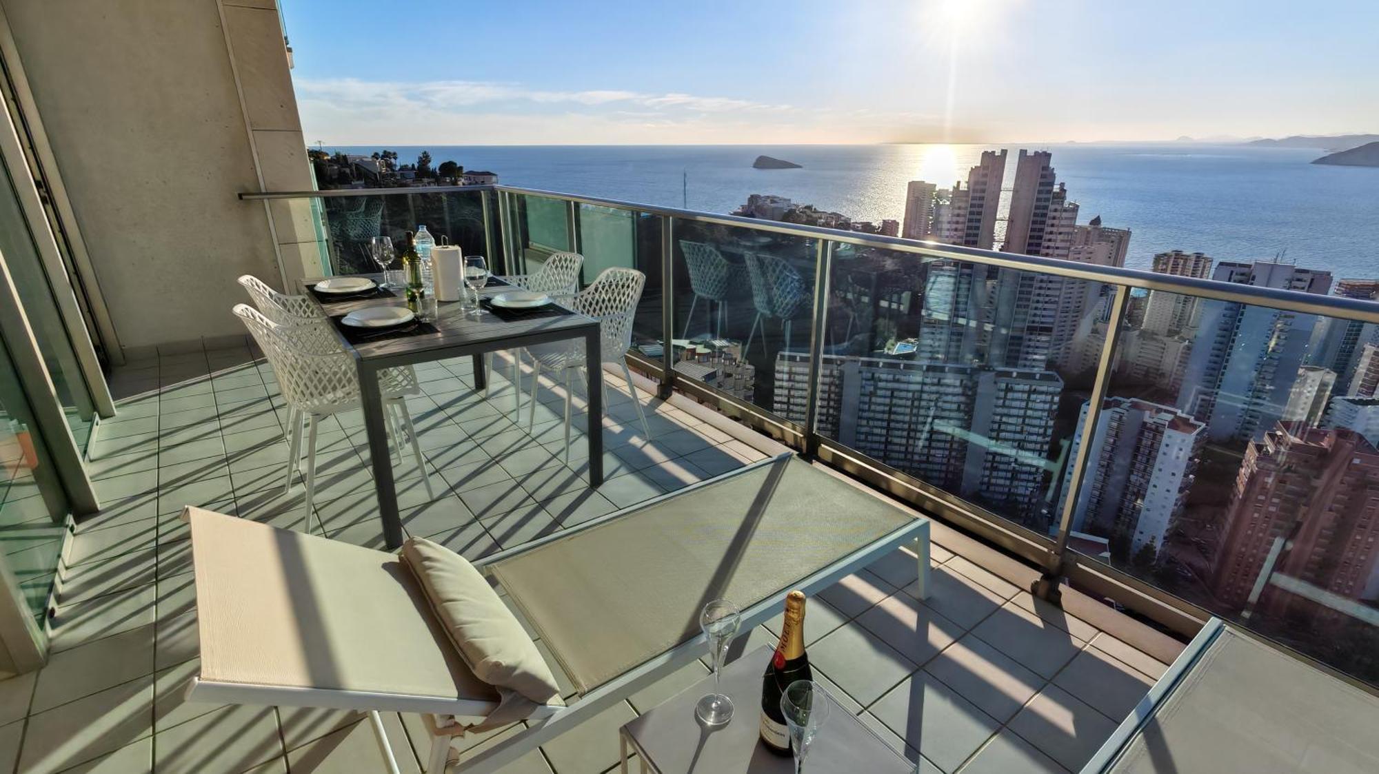 貝尼多姆Skyline Floor 28 Sea Views公寓 外观 照片